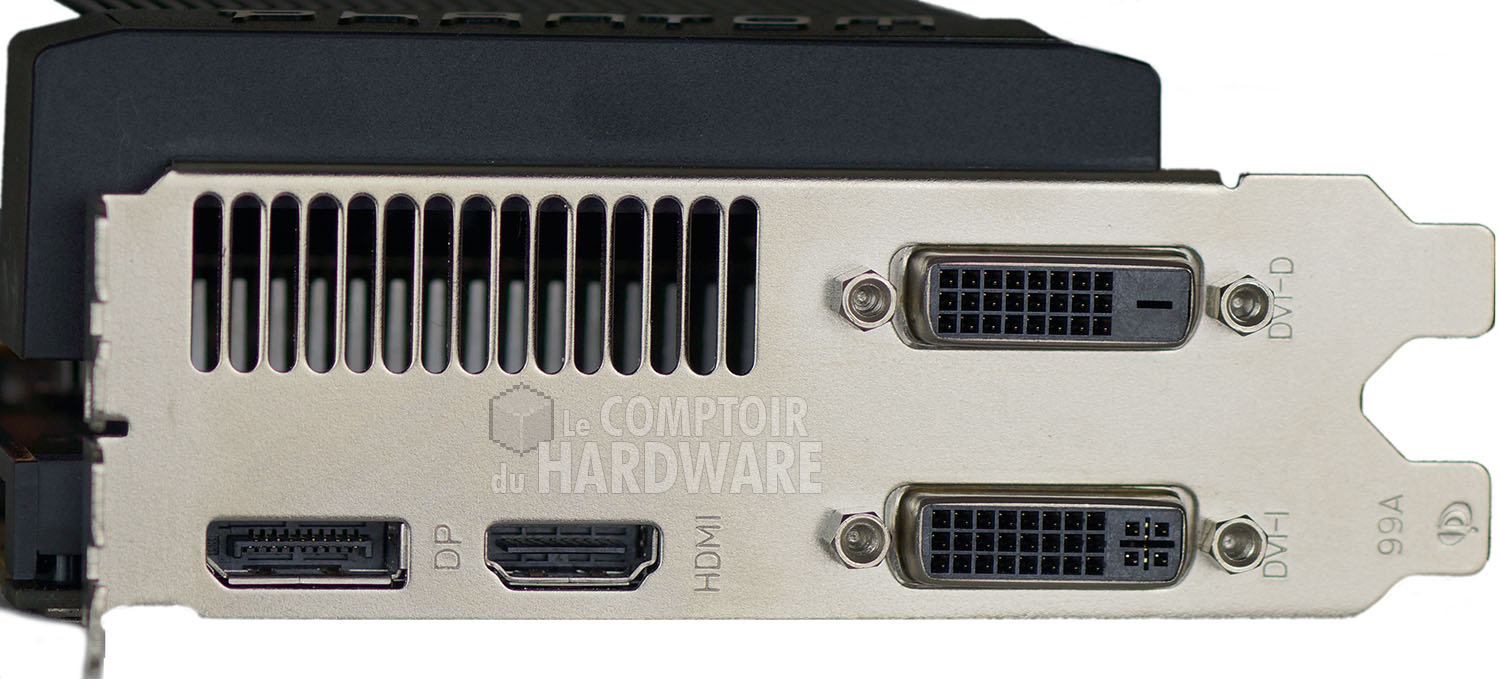 Gainward GTX 670 Phantom : connecteurs