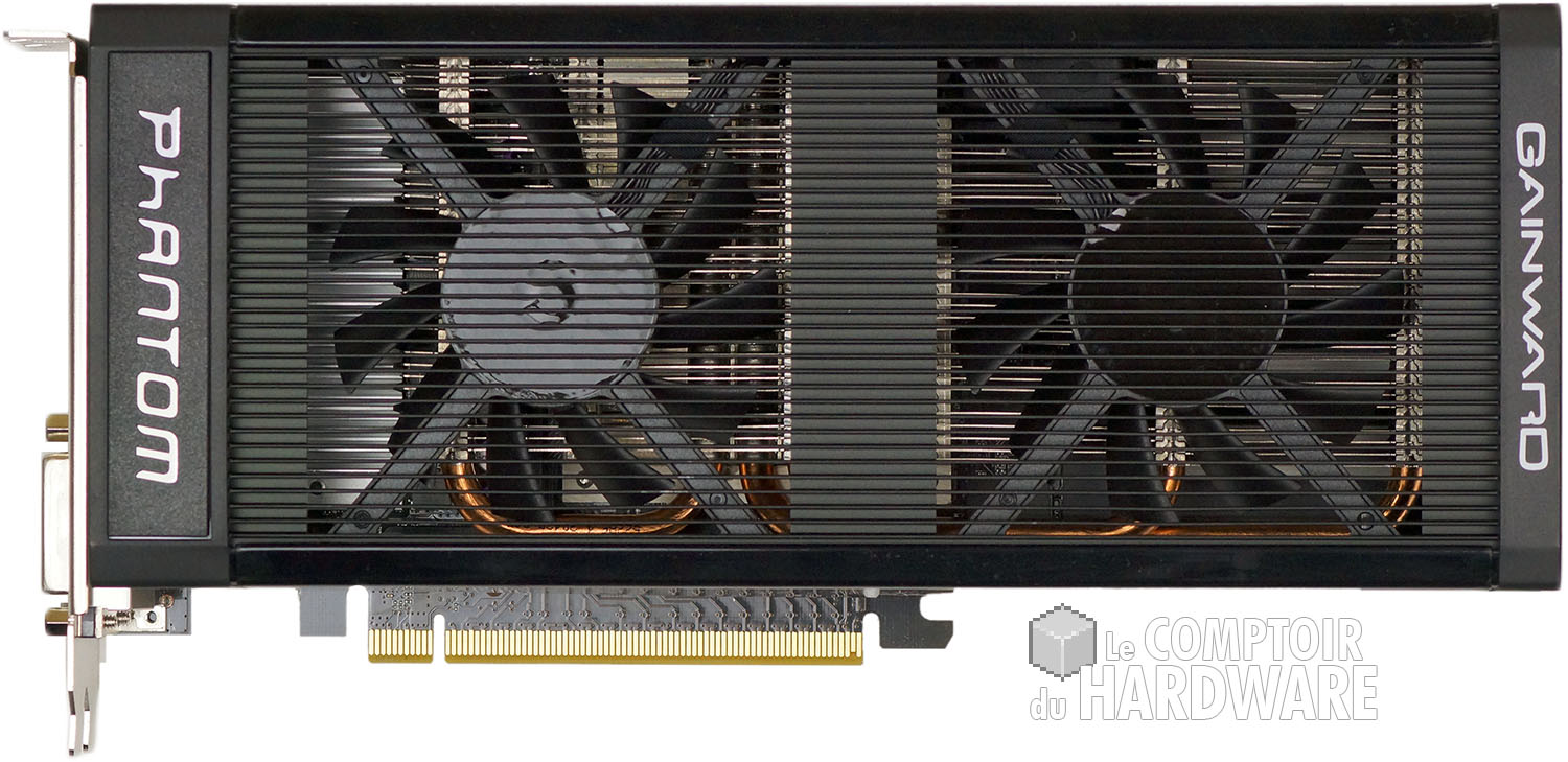 Gainward GTX 670 Phantom : face avant
