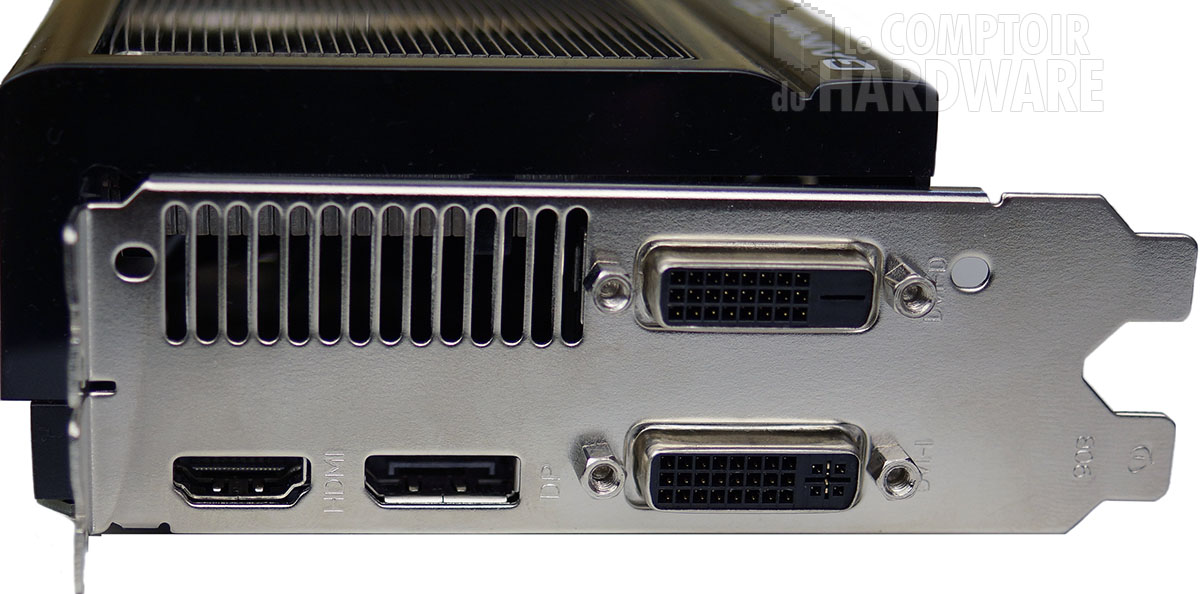 Gainward GTX 780 Phantom : connecteurs