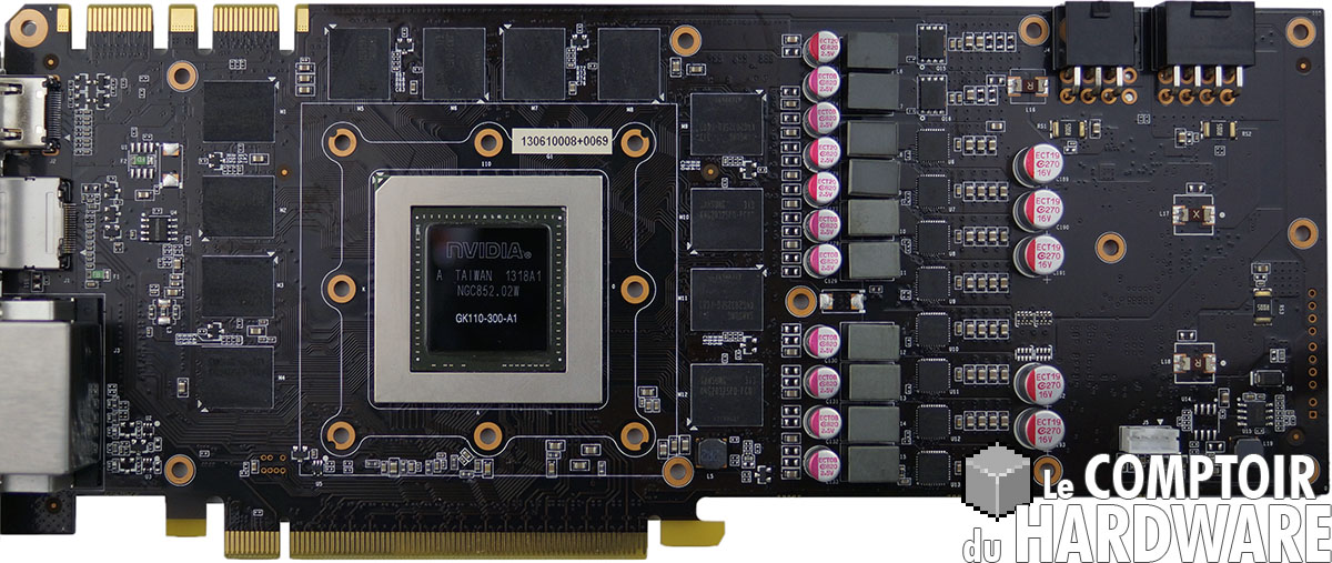 Gainward GTX 780 Phantom : carte nue