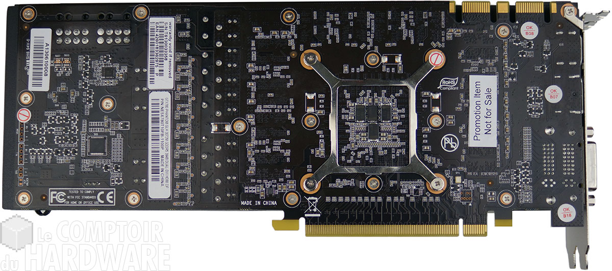 Gainward GTX 780 Phantom : face arrière