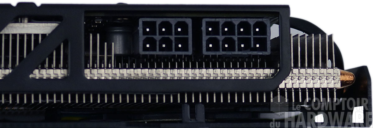 Gigabyte GV-N770OC-2GD : alimentation