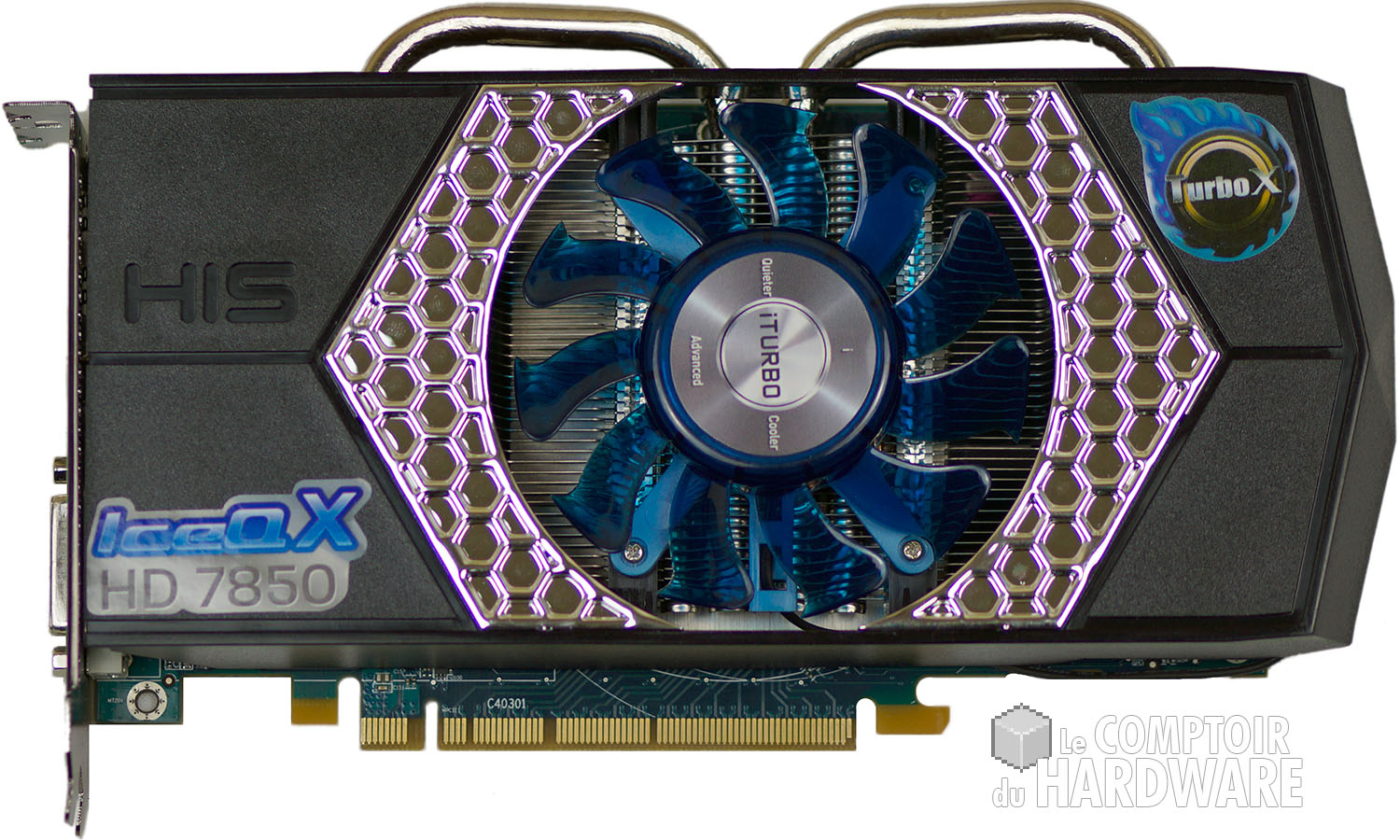 HIS RADEON HD 7850 IceQ X Turbo X : face avant