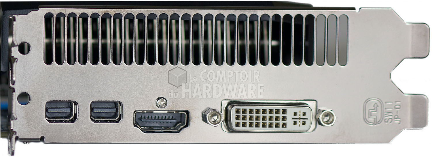 HIS RADEON HD 7870 IceQ Turbo : connecteurs