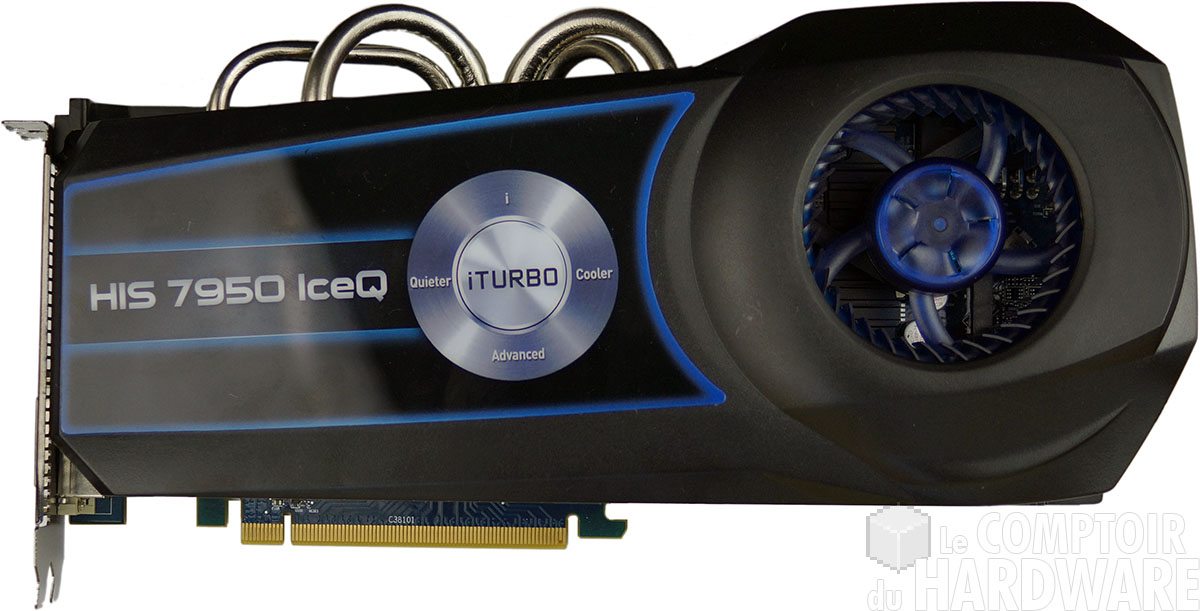 HIS RADEON HD 7950 IceQ Boost Clock : face avant