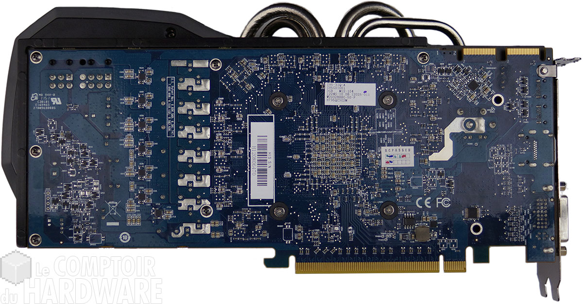 HIS RADEON HD 7950 IceQ Boost Clock : face arrière