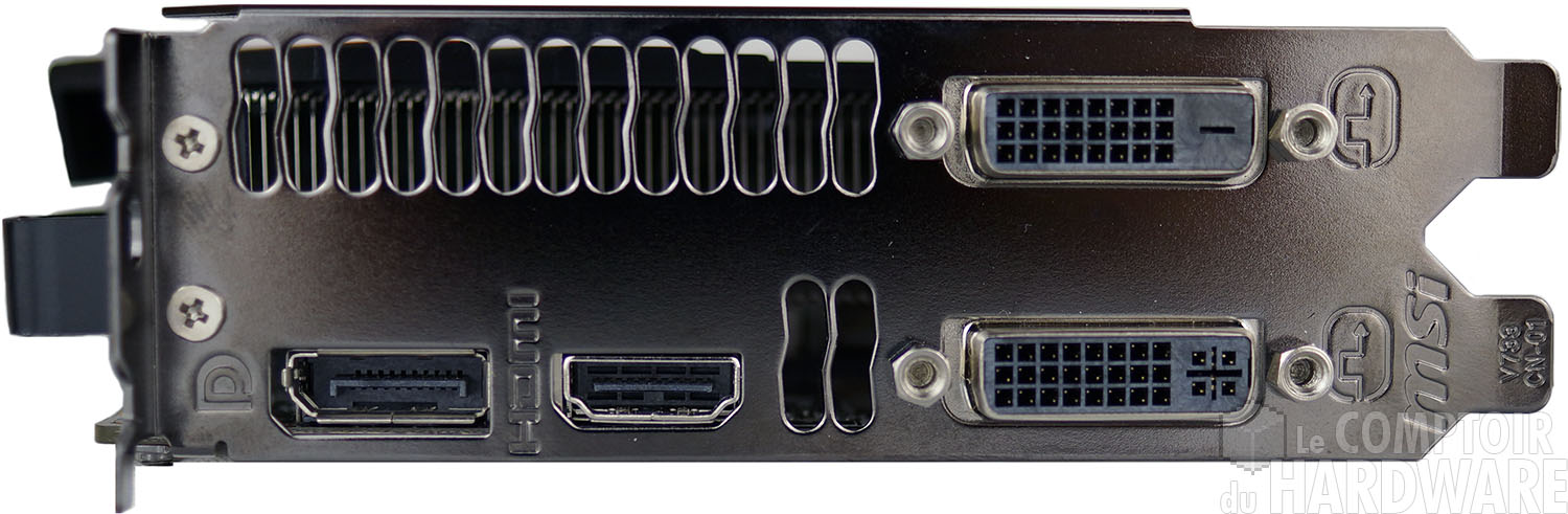 MSI N770 Twin Frozr OC : bracket