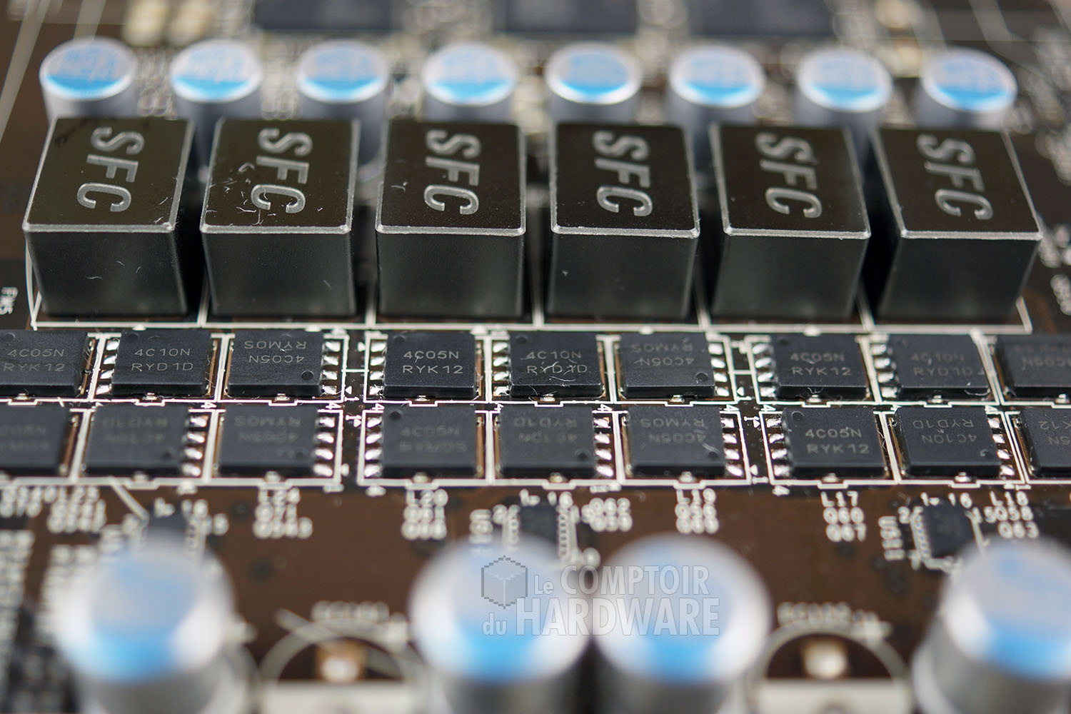 MSI N770 Twin Frozr OC : Etage dalimentation GPU