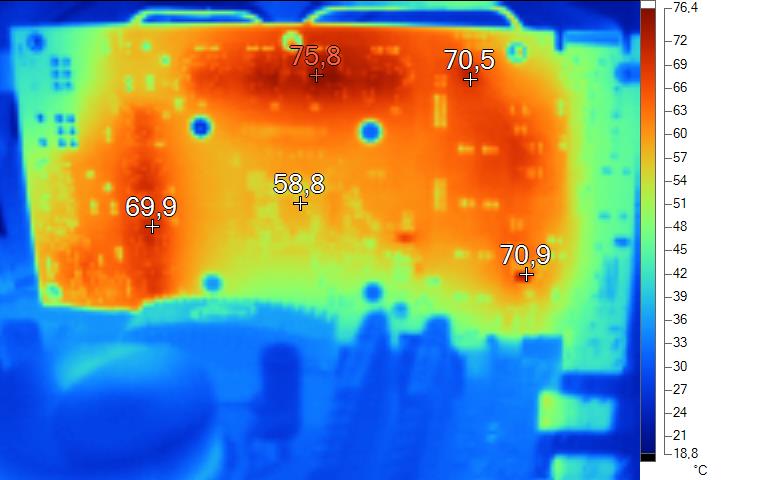 Imagerie Thermique Gigabyte HD 7850 en charge 