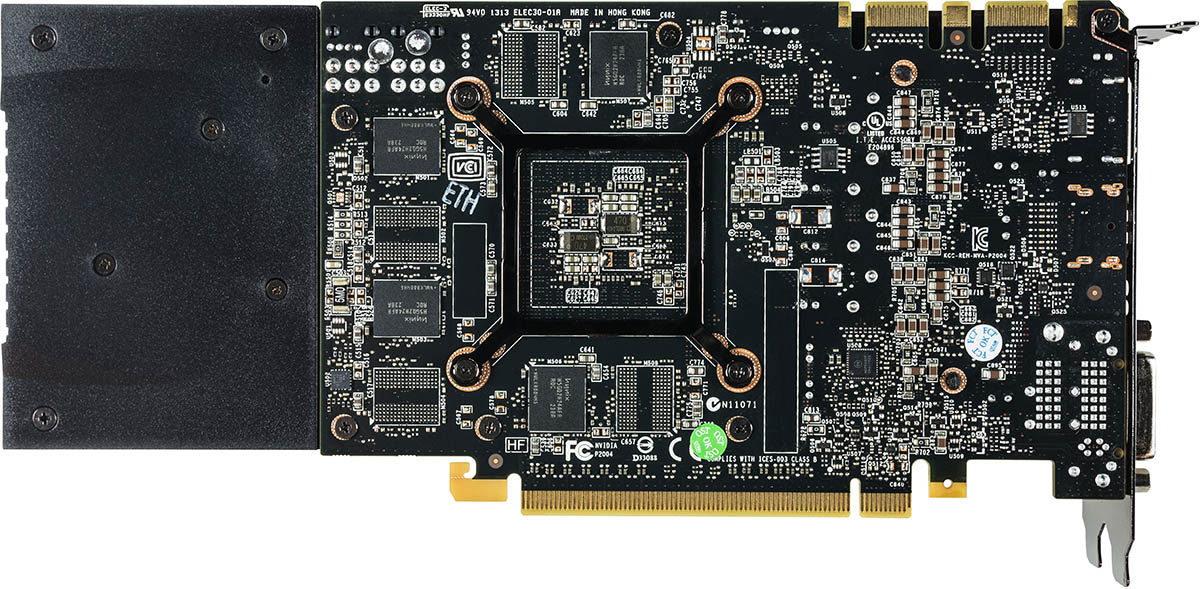 nVIDIA GeFORCE GTX 760 verso