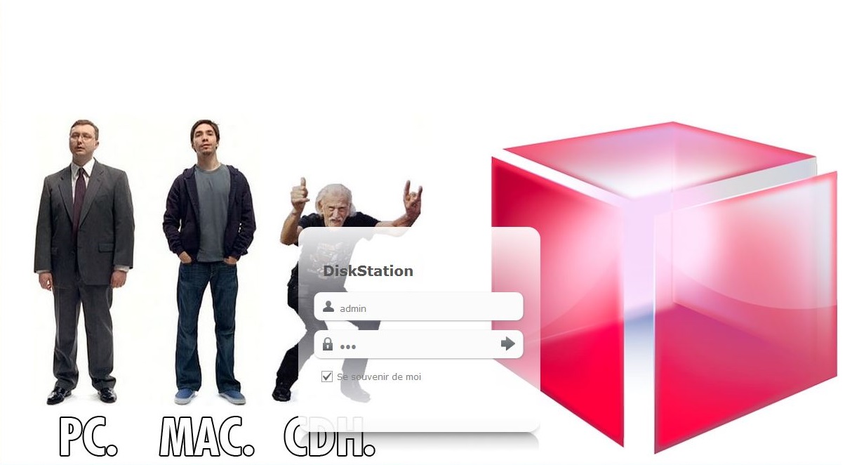 Synology - Page de connexion