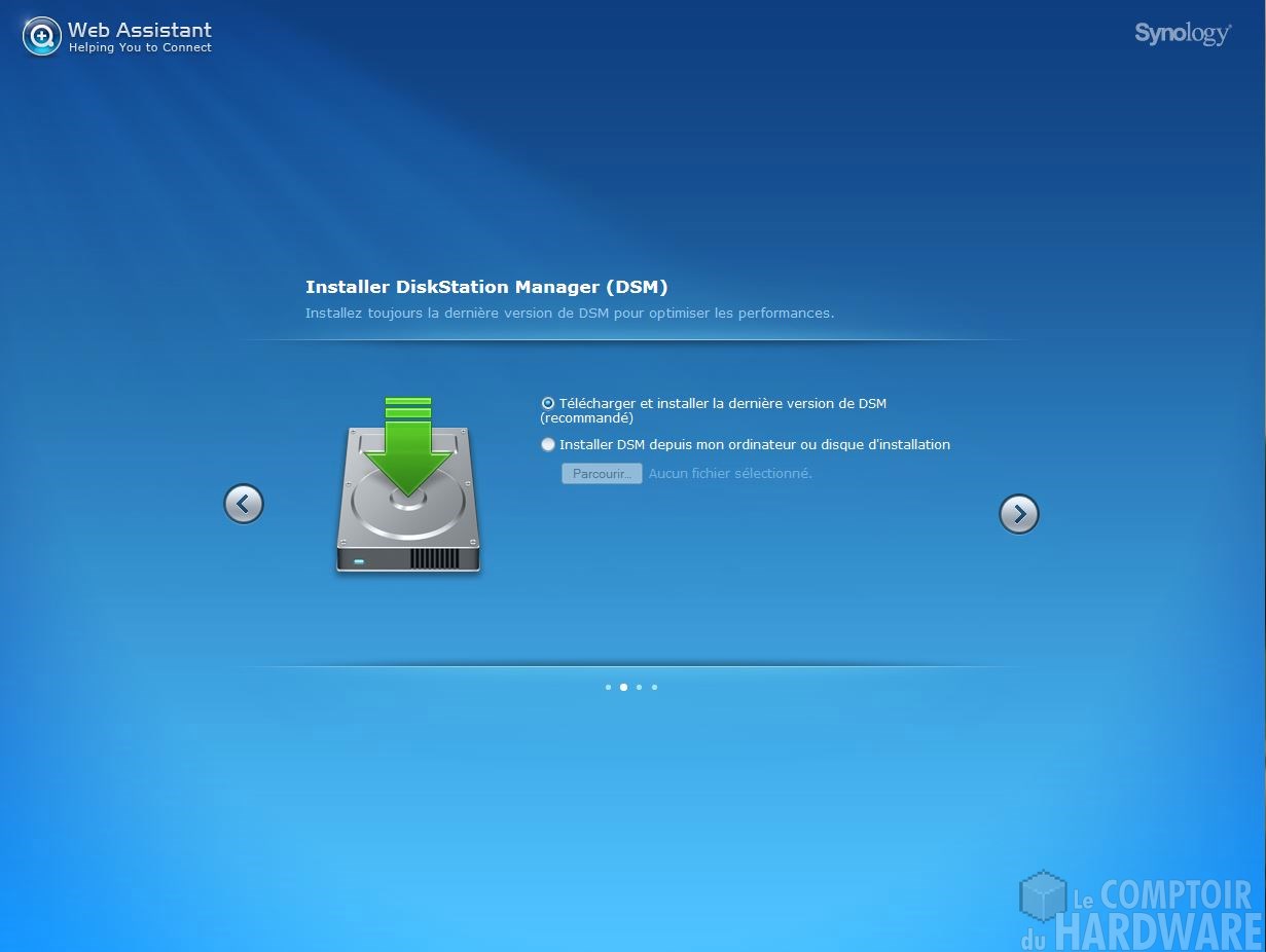 Web Assistant - Préparation système