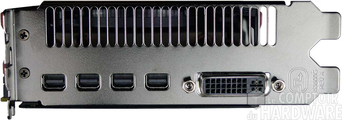 HIS RADEON HD 7990 : panel