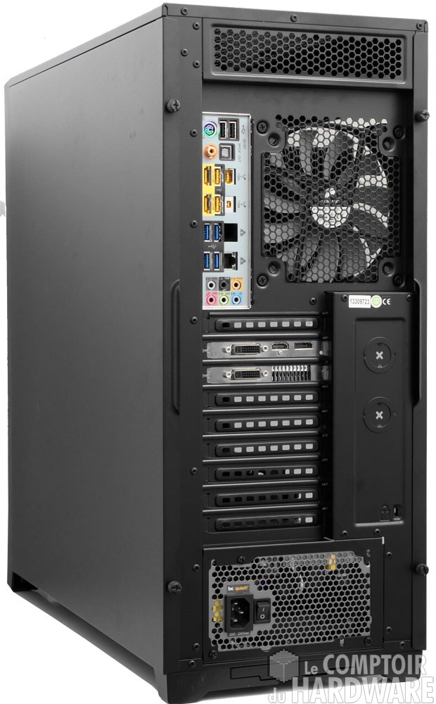 Vue arrière du 750D