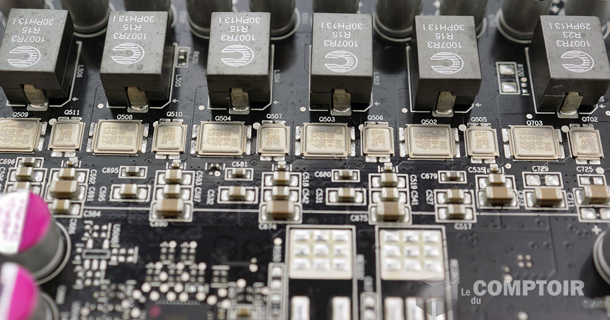 RADEON R9 290X : étage alimentation