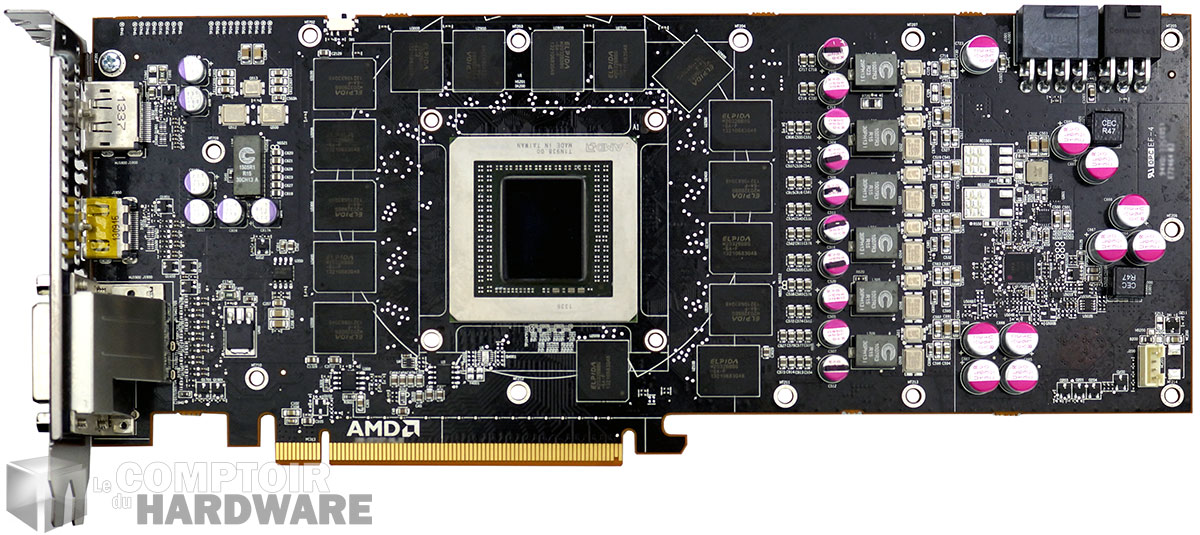 RADEON R9 290X : carte nue