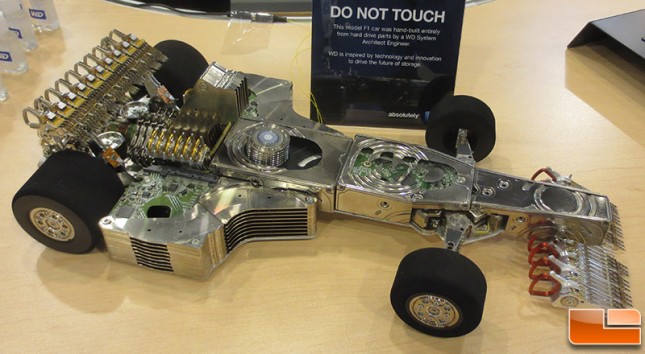 Western Digital F1 car