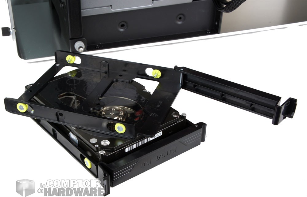 In Win 904 - Détail des racks HDD