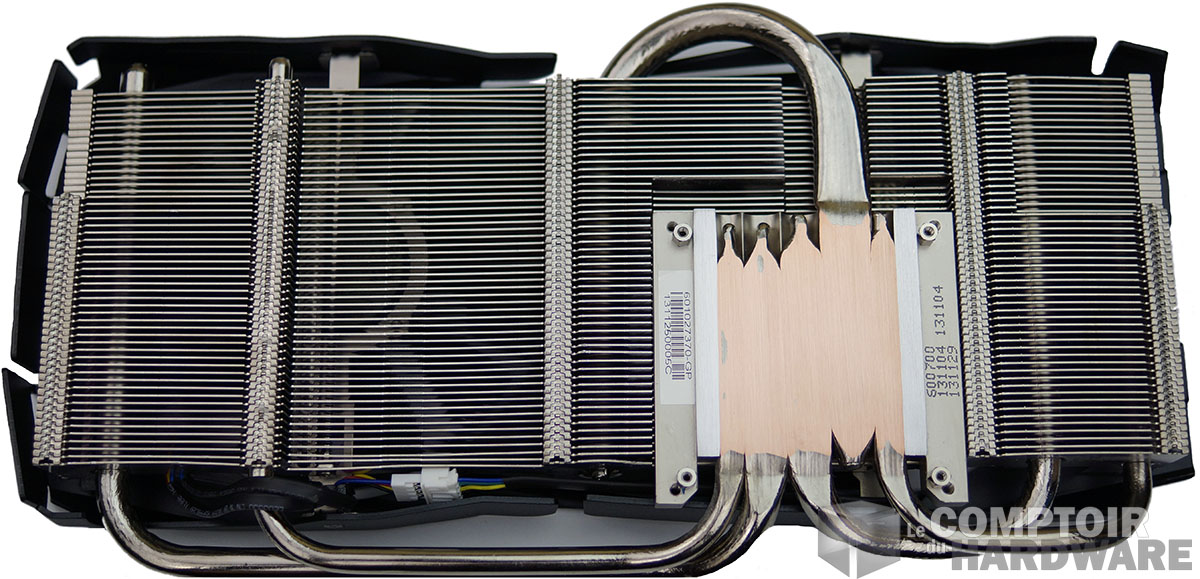 Asus R9 290X DirectCU II OC : refroidisseur