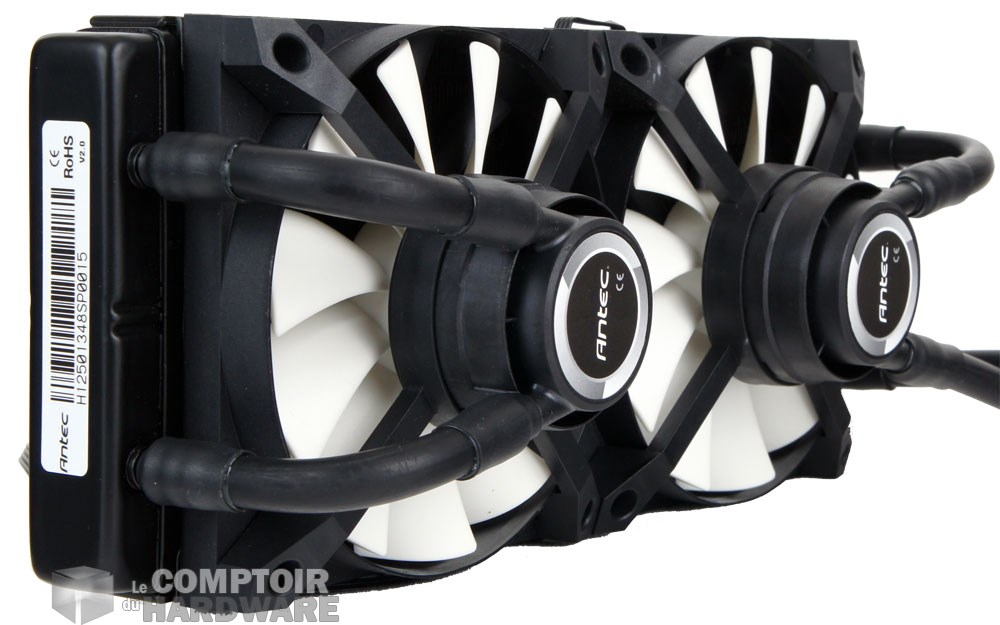 H20 1250 ventilation et pompes