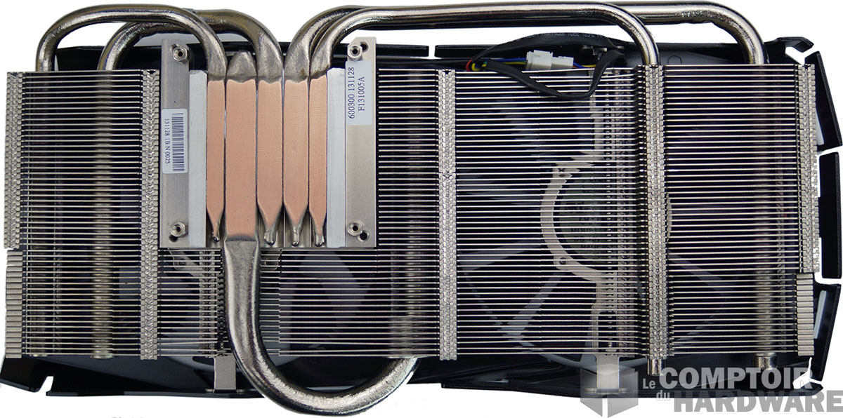 Asus R9 290 DirectCU II OC : refroidisseur