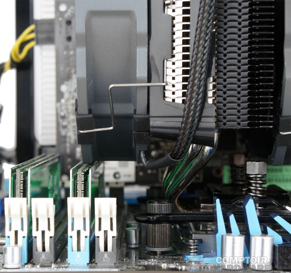 Cryorig R1 - Encombrement sur RAM