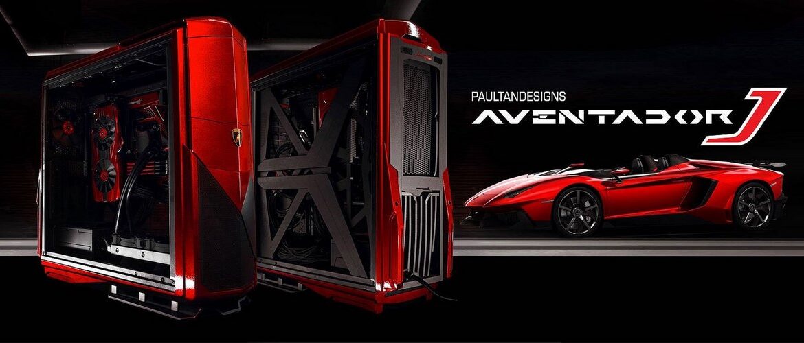 Modding : Paul Tan - Aventador J : Un ordinateur acheté, une voiture offerte. Ou linverse. Enfin bon...