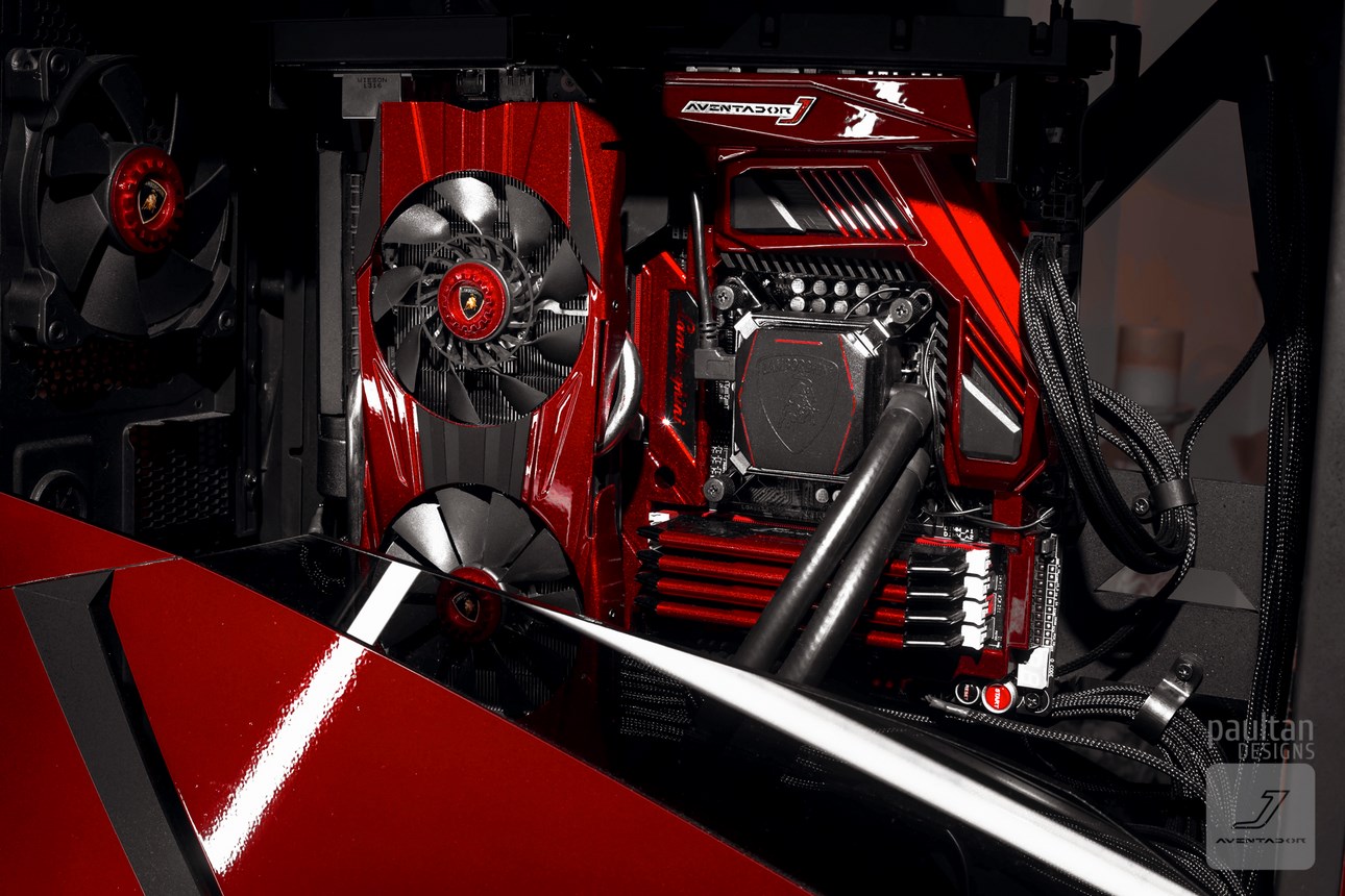 Modding : Paul Tan - Aventador J : Le coeur de la bête.