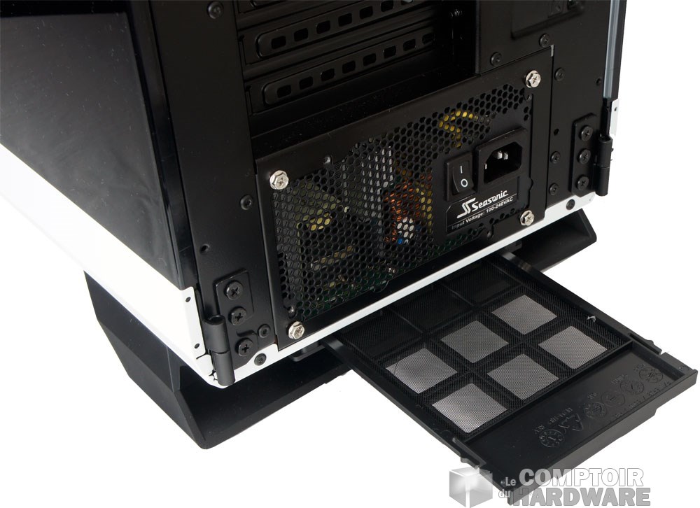 Alim, filtre et charnières