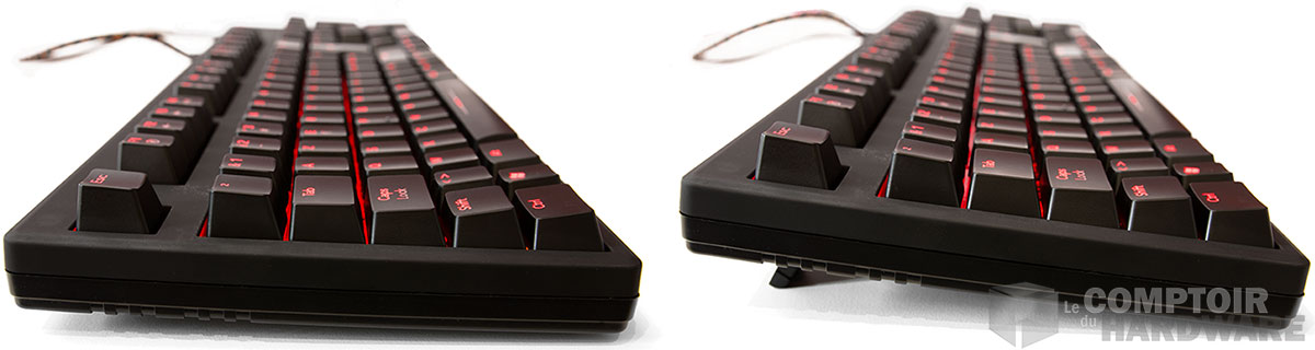 deux modes dinclinaison possibles sur le KB-460