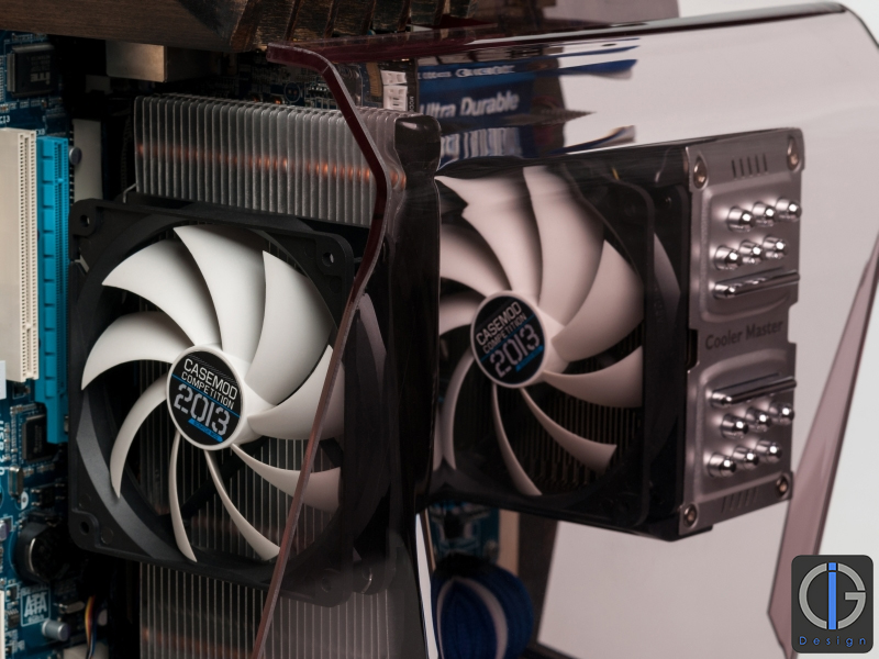 Modding : Ivanics - Open Air Case : Pas de SSD dans ce mod. Guillaume ne sera pas jaloux pour une fois !