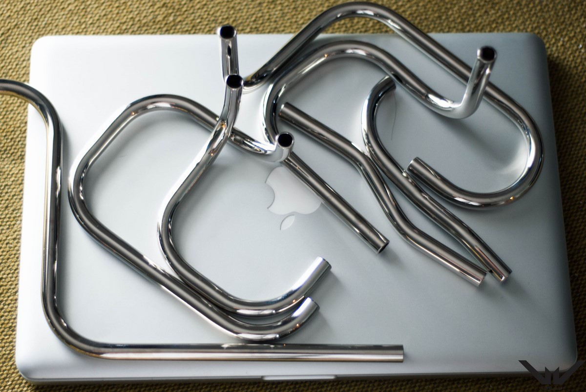 Modding : Wally - The Moving : Gainage, cintrage, chromage. Ah ! Et il y a un laptop pommé aussi.