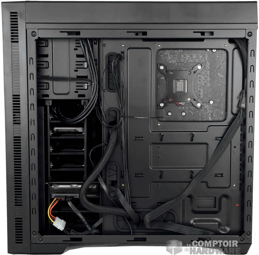 Larrière de la carte mère