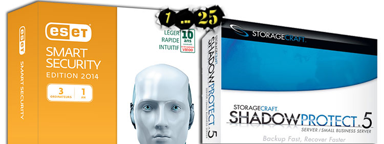 concours CDH / ESET / STORAGECRAFT