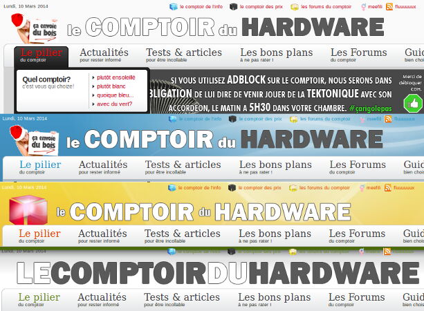 Templates du Comptoir