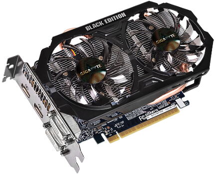 GIGABYTE GTX 750 Ti OC Black Edition