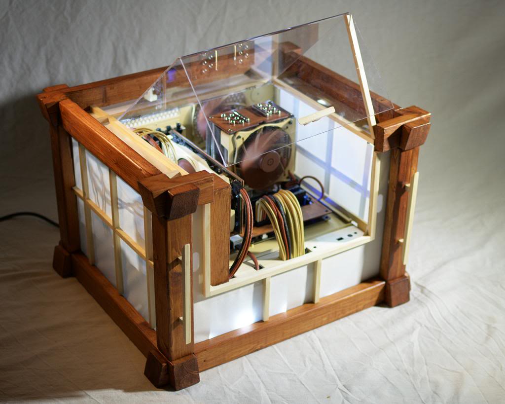 Modding : Ian Van Der Mijn - Kyubu : Il ne manque plus que le petit jardin japonais pour exposer ce mod et se mettre dans lambiance.