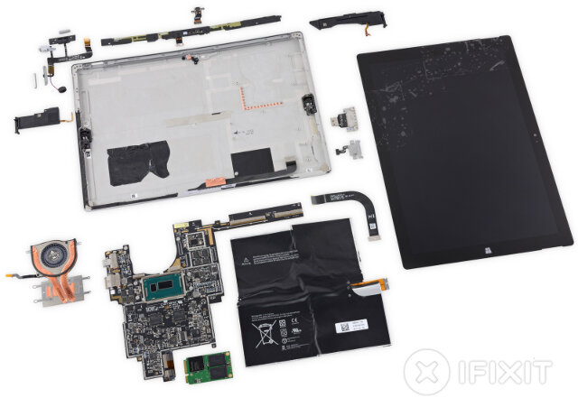 Microsoft Surface Pro 3 iFixit