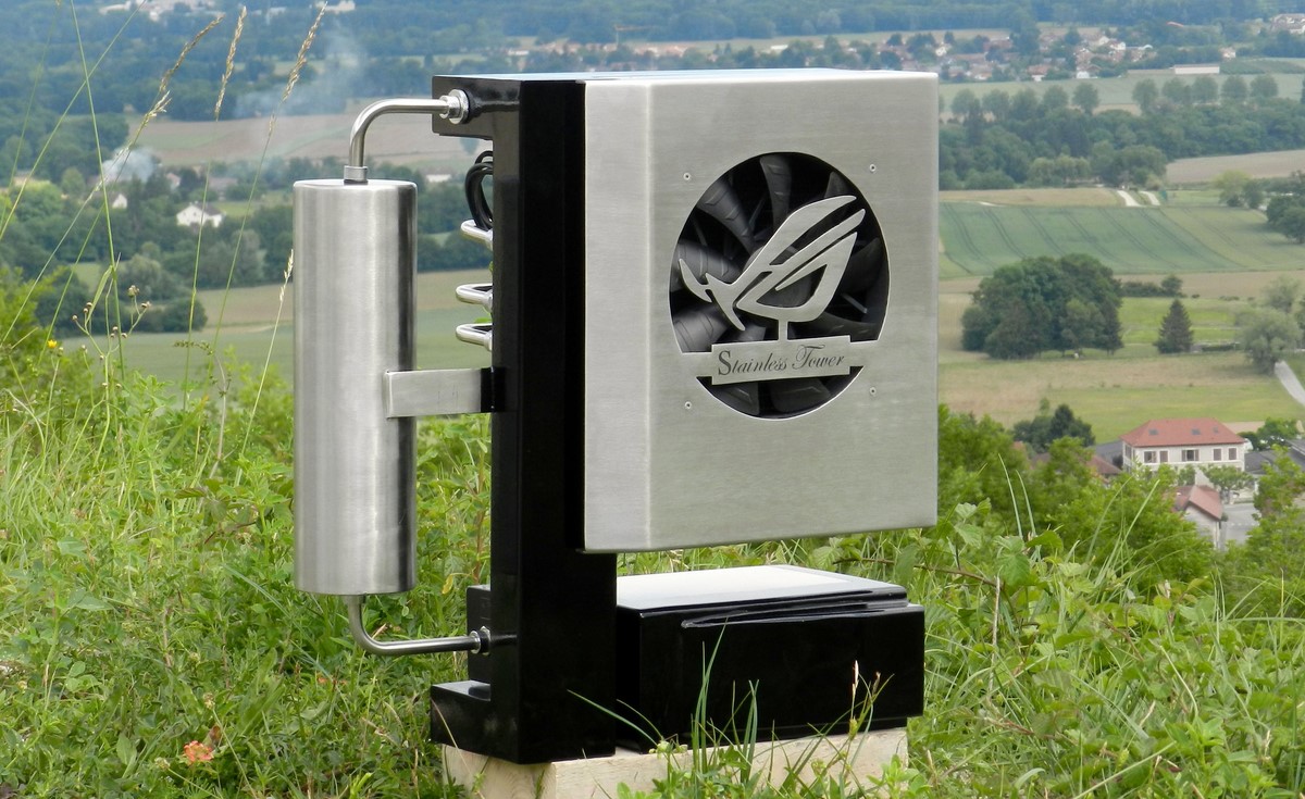 Modding : JDdesign - Stainless Tower : Un projet 100% naturel, enfin presque... Ou pas du tout même.