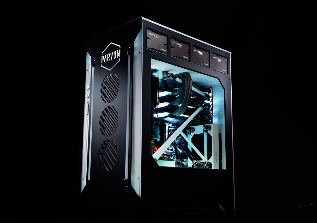 Modding : Parvum Systems - Project Magnus : Le bon vieux thème noir et blanc, une valeur sûre.