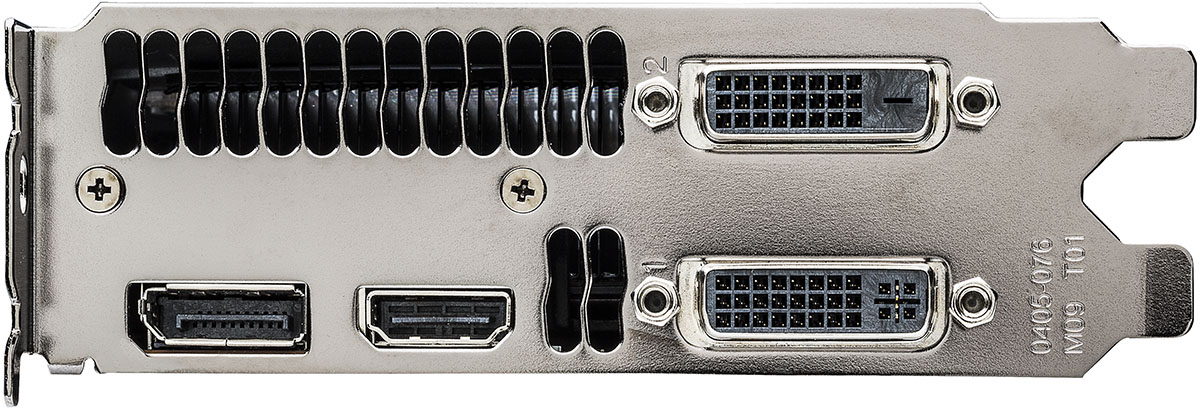 Asus Titan Black : connecteurs