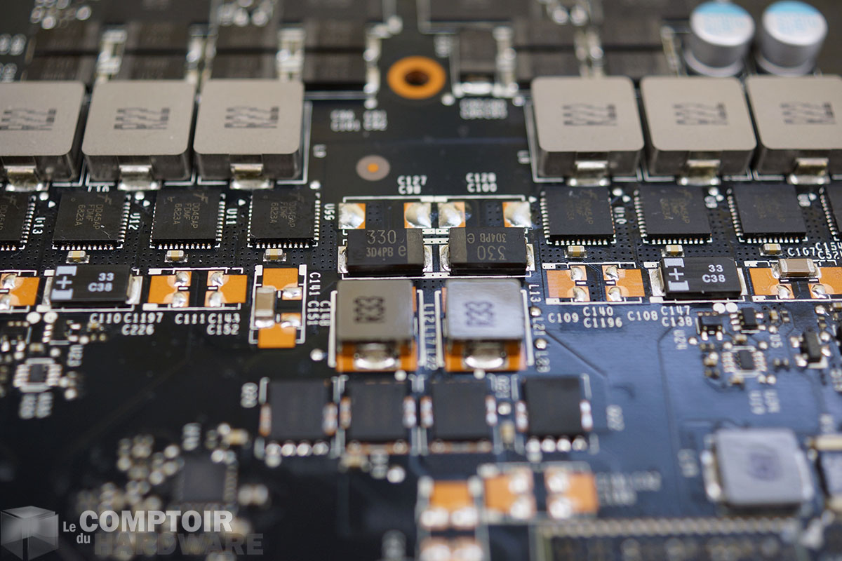 Asus Titan Black : l'étage d'alimentation