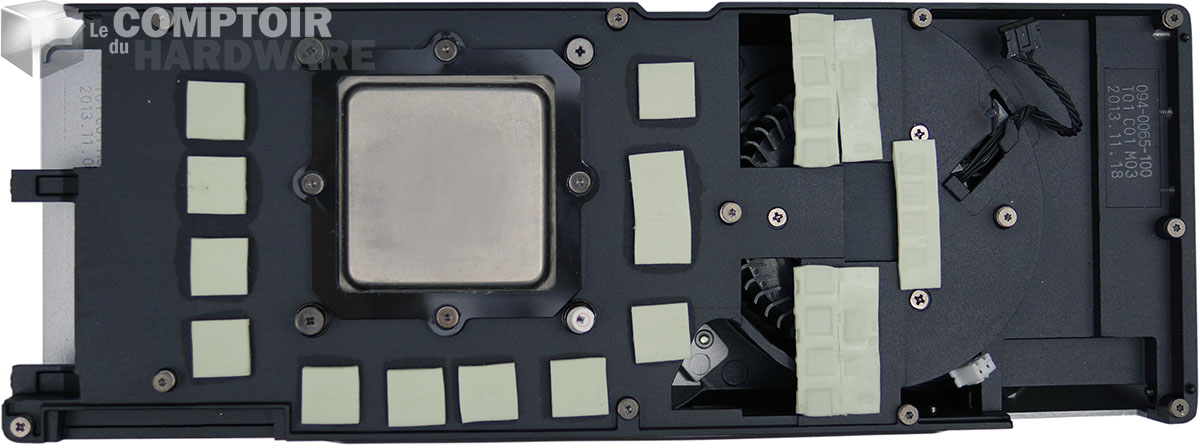 Asus Titan Black : refroidisseur