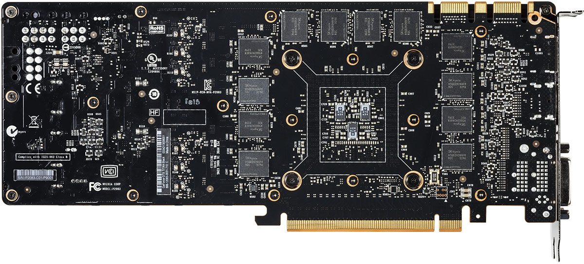 Asus Titan Black : face arrière