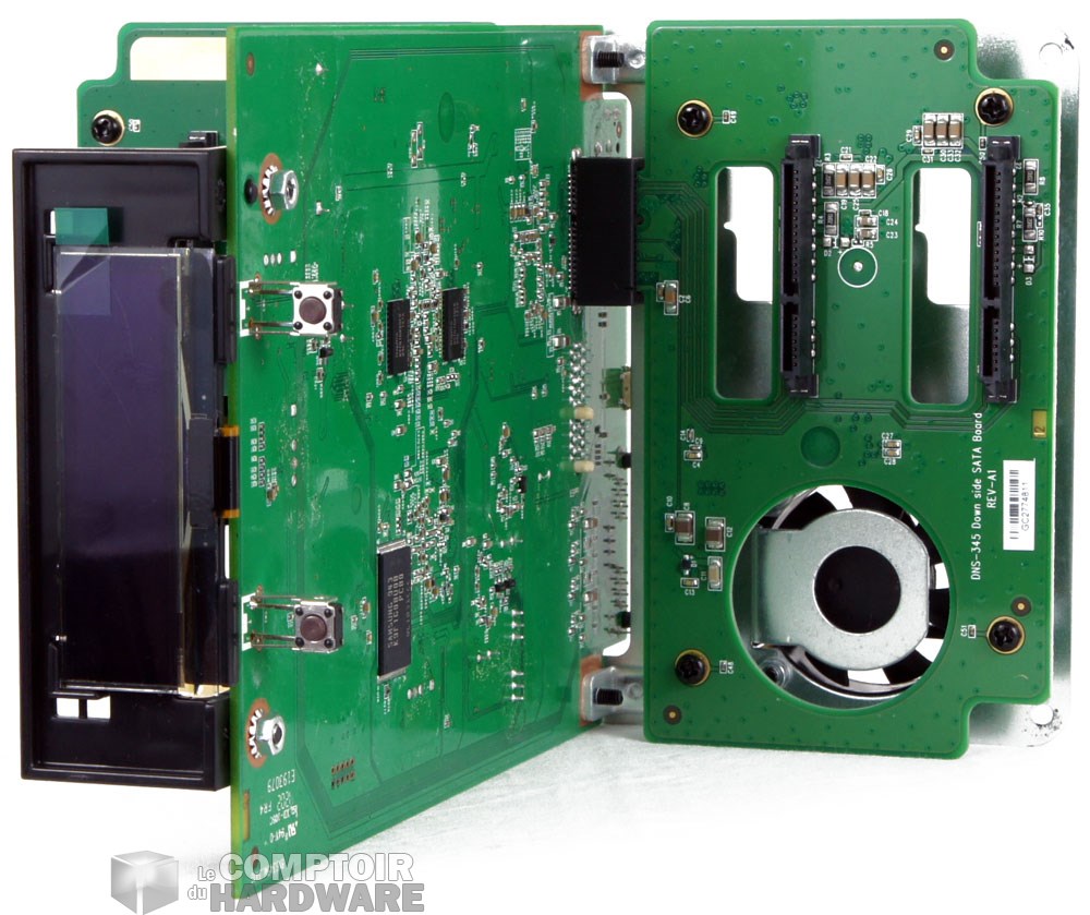 Afficheur et cartes filles