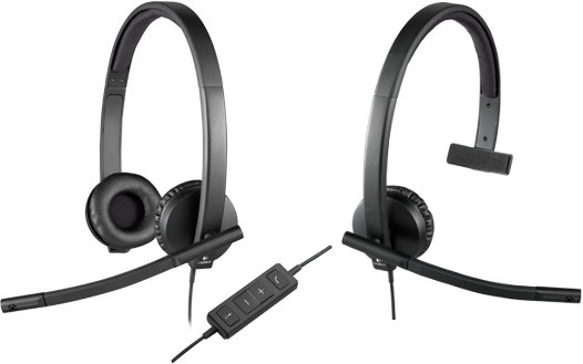Logitech H570e Stéréo et Mono