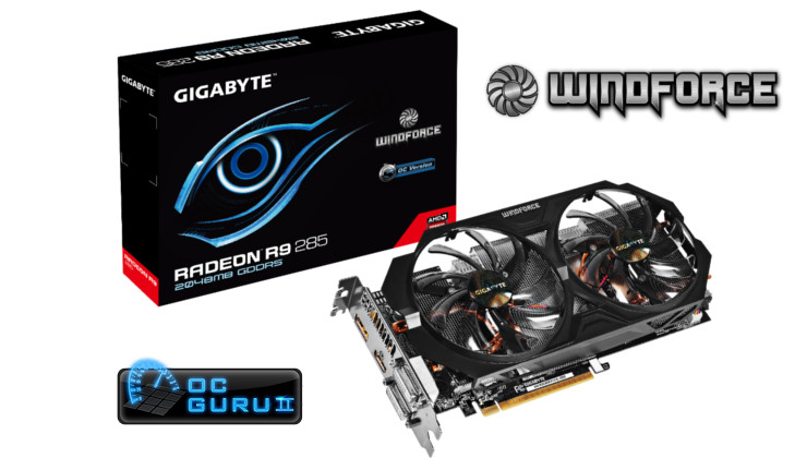 GIGABYTE R9 285 WindForce OC