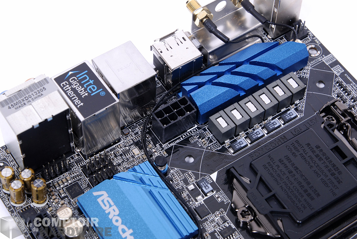 Le connecteur dalimentation CPU