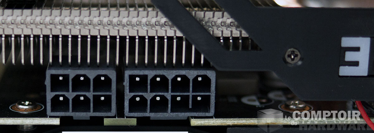 Gigabyte GTX 970 G1 Gaming : alimentation