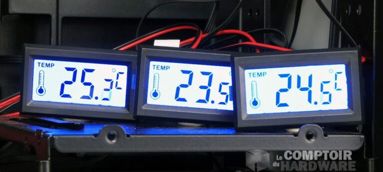 Ecrans LCD sondes Phobya - DocMicro